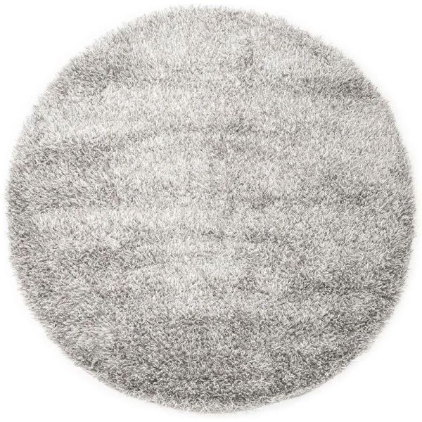 Carpet Dolce round - grey - 200x200x0.5
