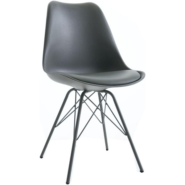 Stuhl Scandinavia Meisterstück grau/ 42035