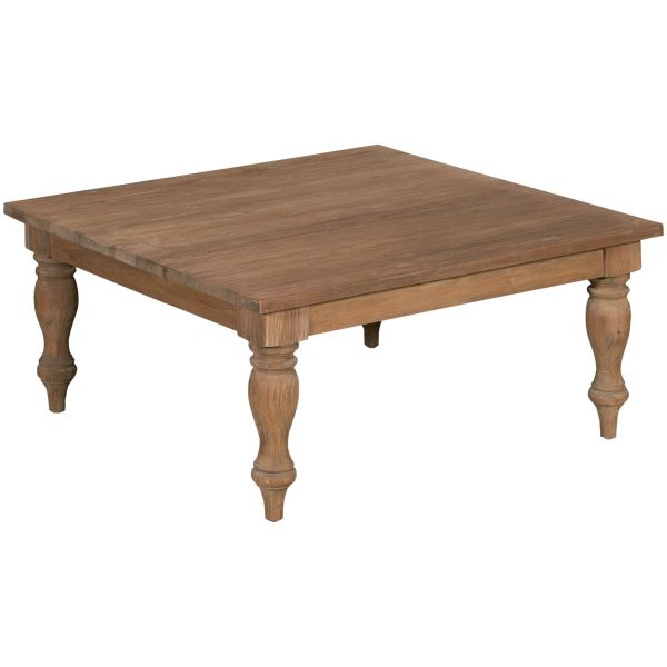 Couchtisch Provence 100x100 Teakholz