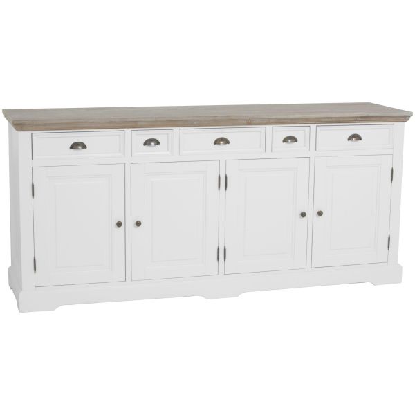 Sideboard Romantic weiss 200 Pinienholz