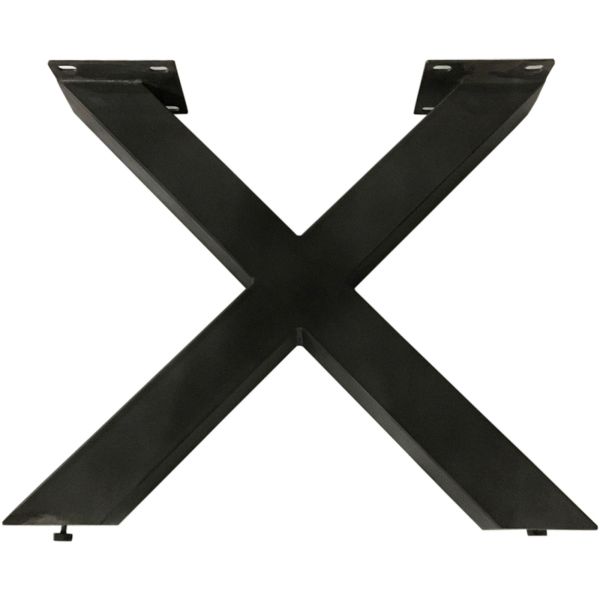Tischgestell 2-Set "XLEG"Metall anthrazit geflextca. 70x15x70,5 cm