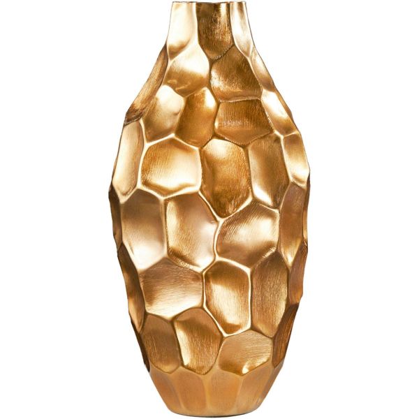 Vase Organic Bazzar II Metall gold 45