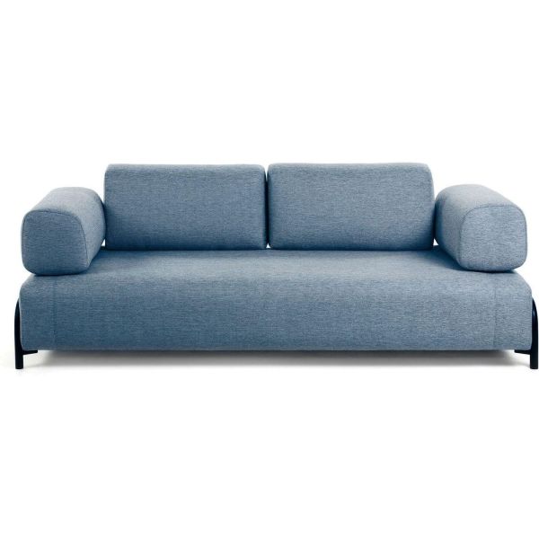 Design Compo 3-Sitzer Sofa blau 232