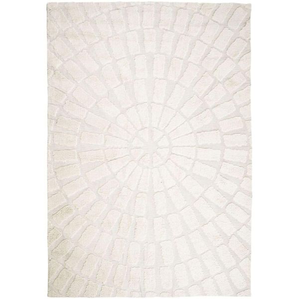 Teppich Sun Wolle off-white 200x300