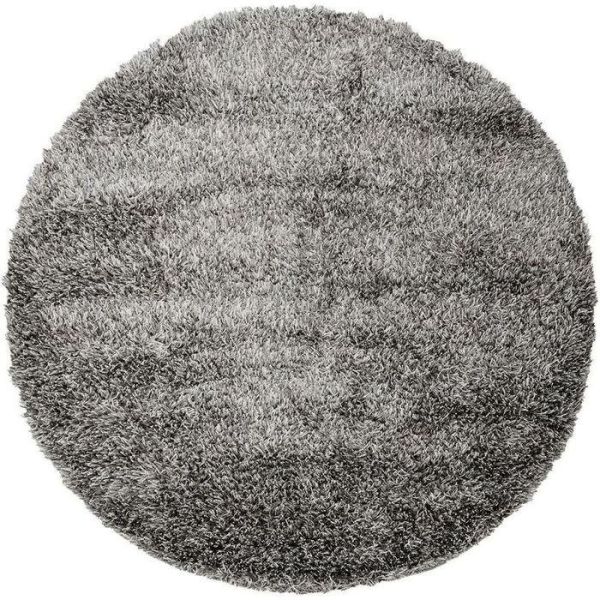Carpet Dolce round - black - 200x200x0.5