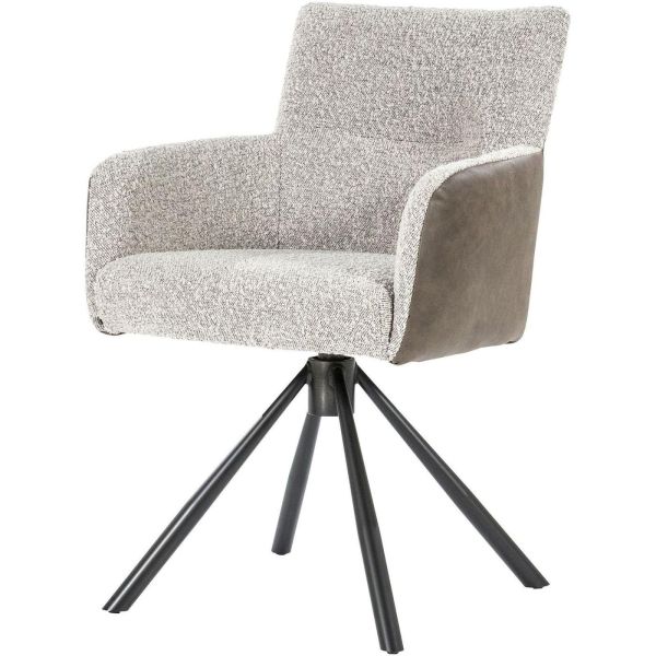 Chair Sef - brown botswana / beige ascot